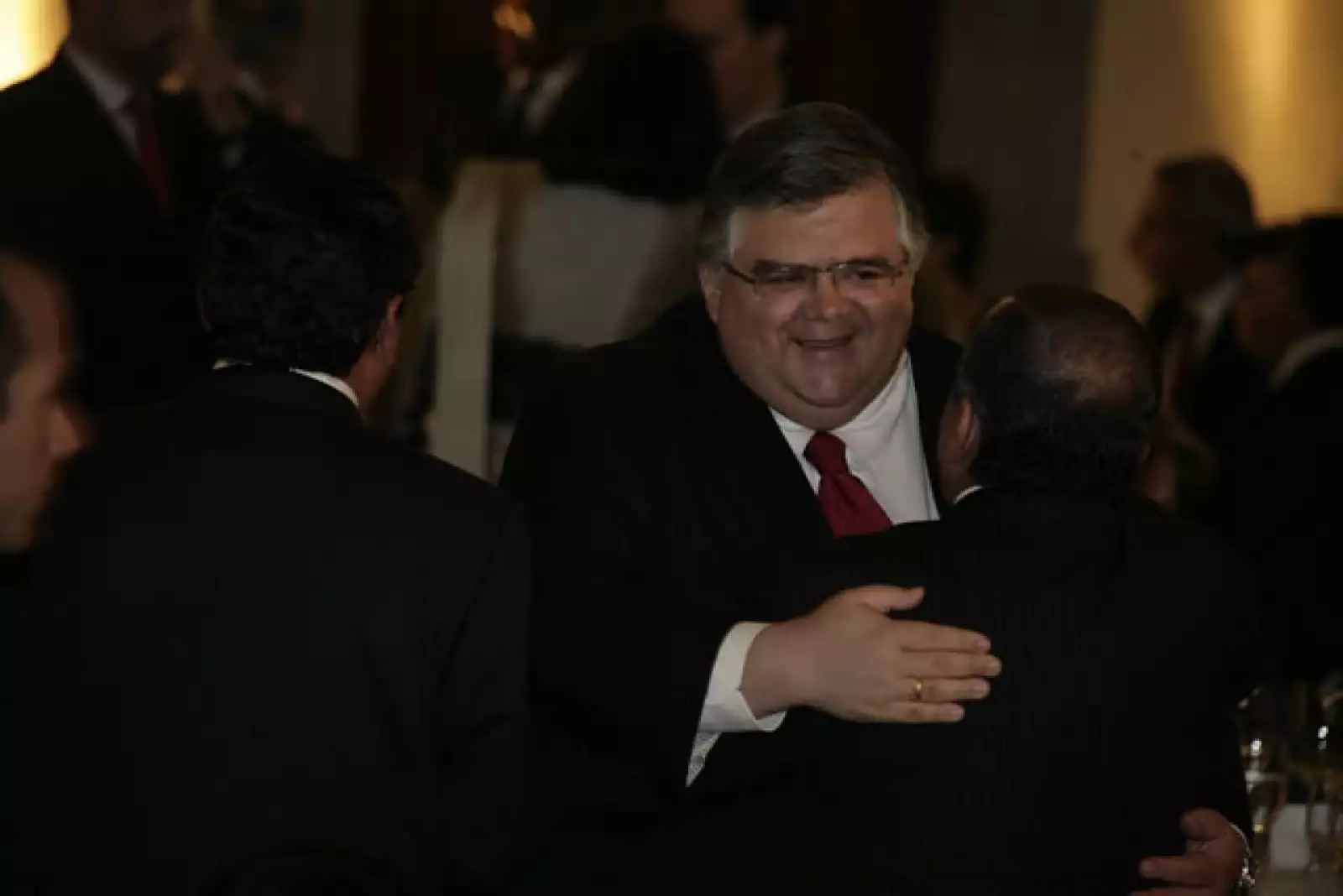 Cena Sarkozy en Palacio Nacional