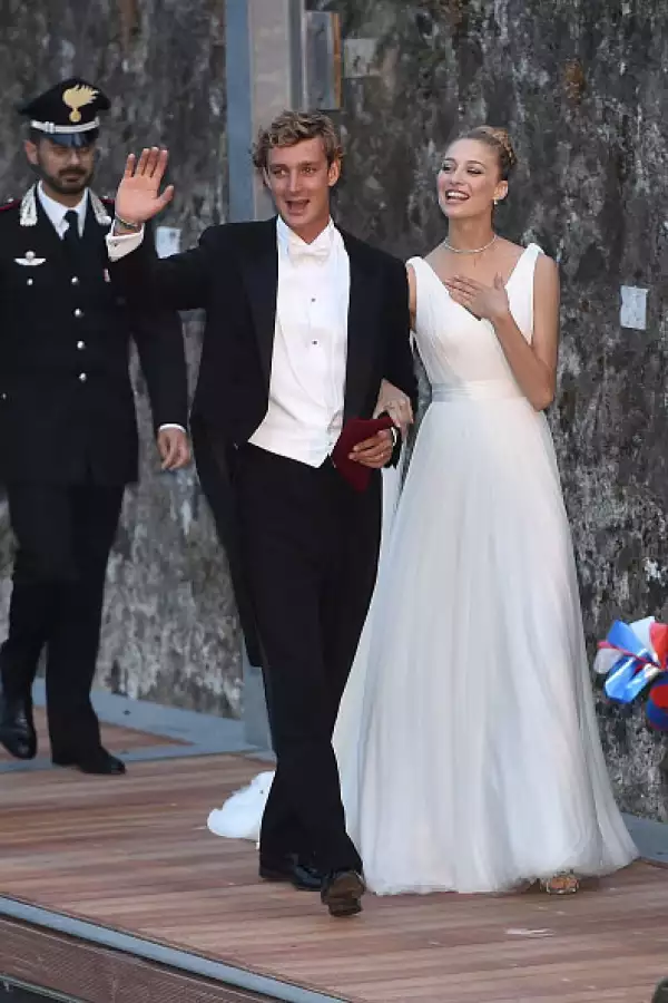 Pierre Casiraghi, hijo de Carolina de Mónaco, se casó en julio con la aristócrata italiana Beatrice Borromeo. Tuvieron dos espectaculares bodas: una en Mónaca y otra más en Italia.