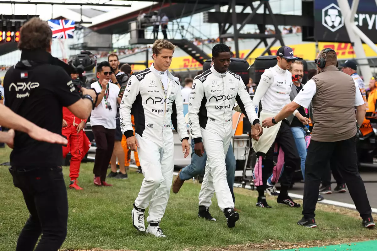 Todo sobre 'F1', la peli que Brad Pitt grabó durante el GP de México 2024 (Getty Images)