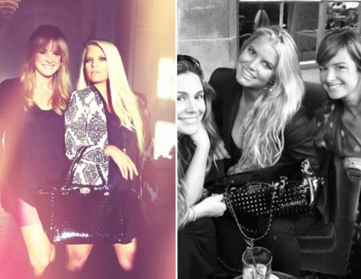 Jessica Simpson ha compartido estas imágenes a através de Twitter.