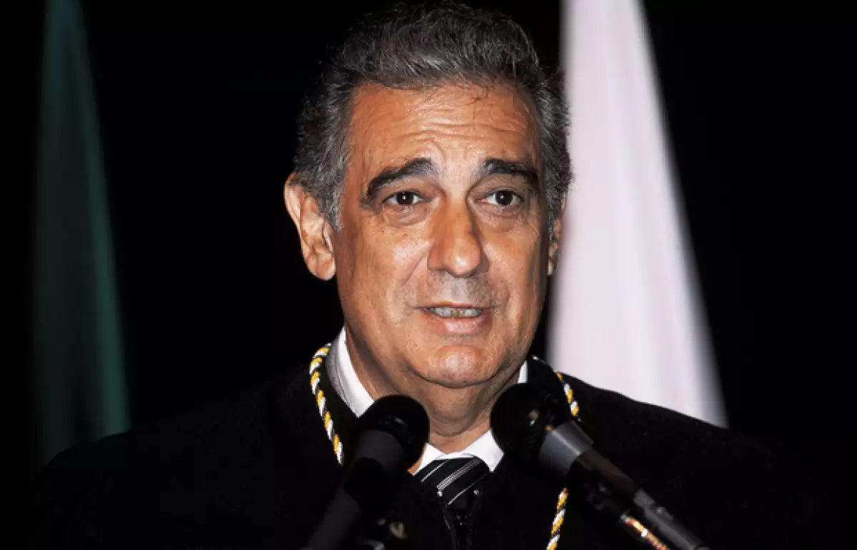Plácido Domingo en 2001.
