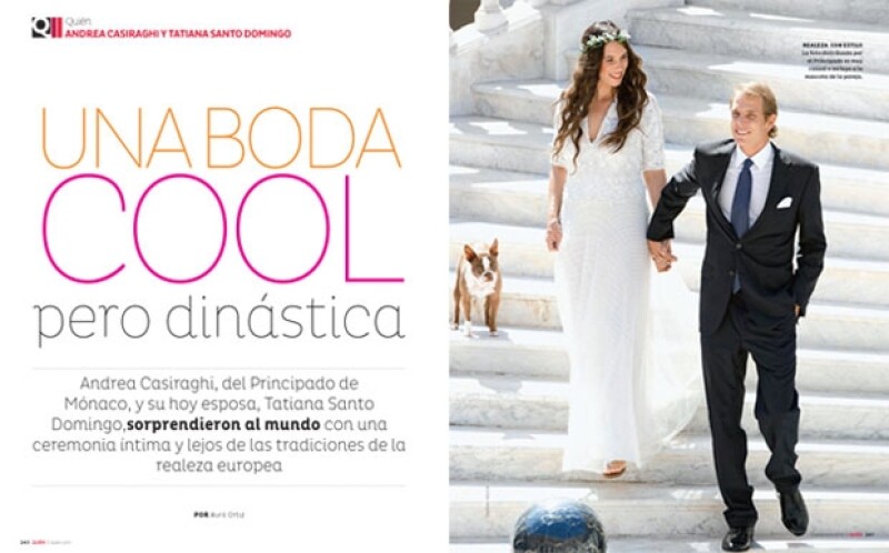 Los detalles de la boda de Andrea y Tatiana.