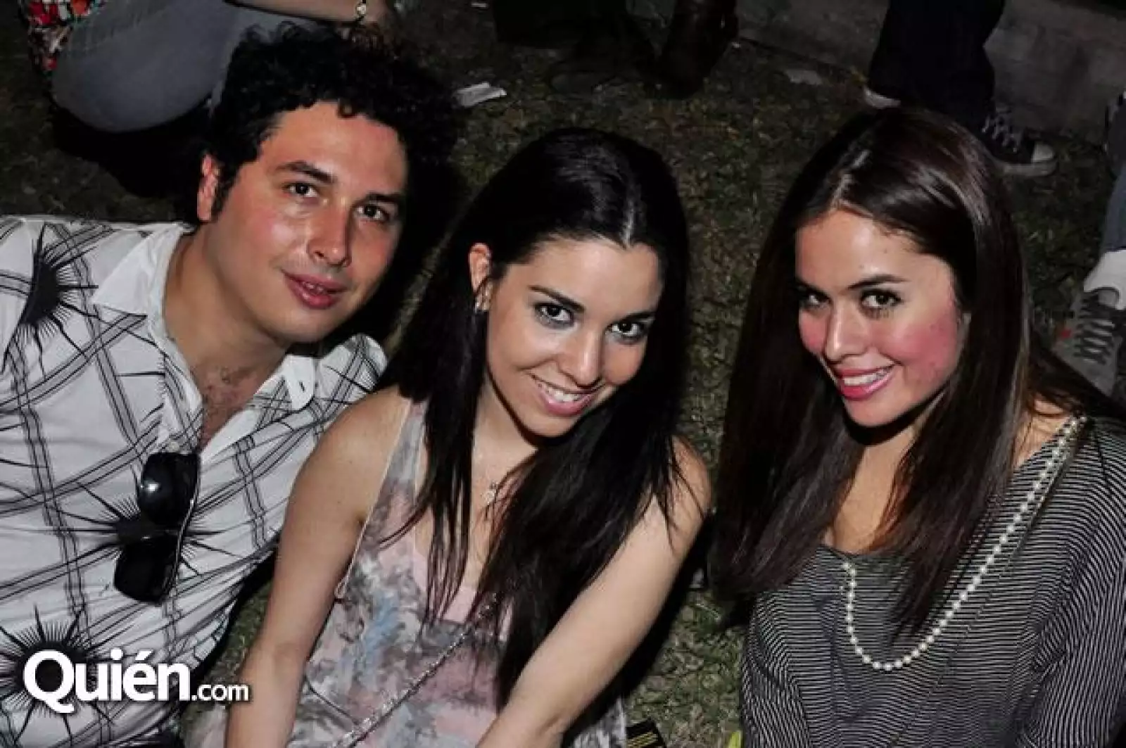 Enrique Meade,Laura Seldner y Carmen Guerrero