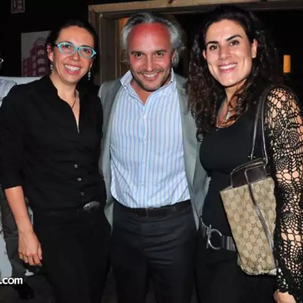 Laura Manzo, Nicolás Vale y Paola Pineda
