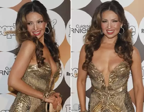 Thalía fue toda una chica dorada.