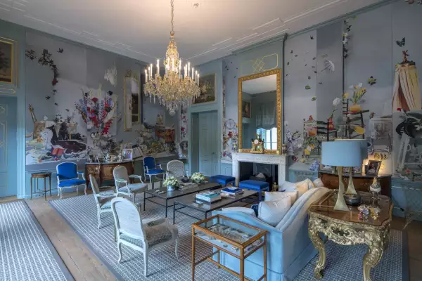 Salón Blauwe, Palacio Huis ten Bosch