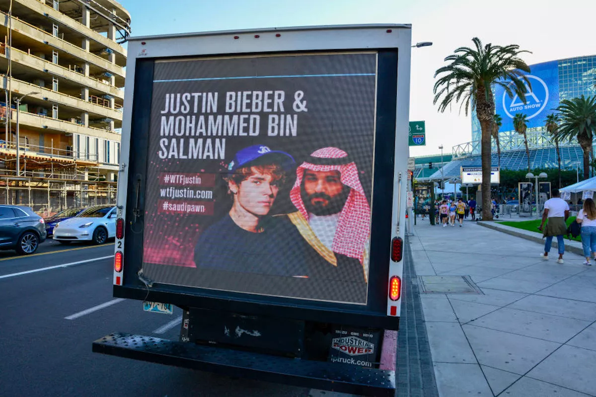 Bieber Justice Saudi Arabia Coverage