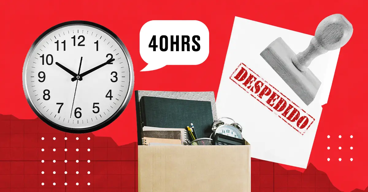 ¿Despidos masivos ante la posible reducción de la jornada laboral en México?
