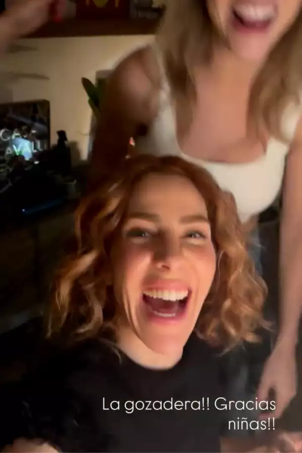 Regina Murguía celebra por adelantado su cumpleaños 40 rodeada de sus amigas