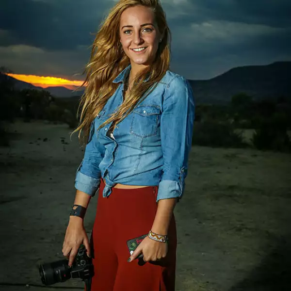 Claudia Reyes Heroles en el evento Mezcal Amores experience en Oaxaca