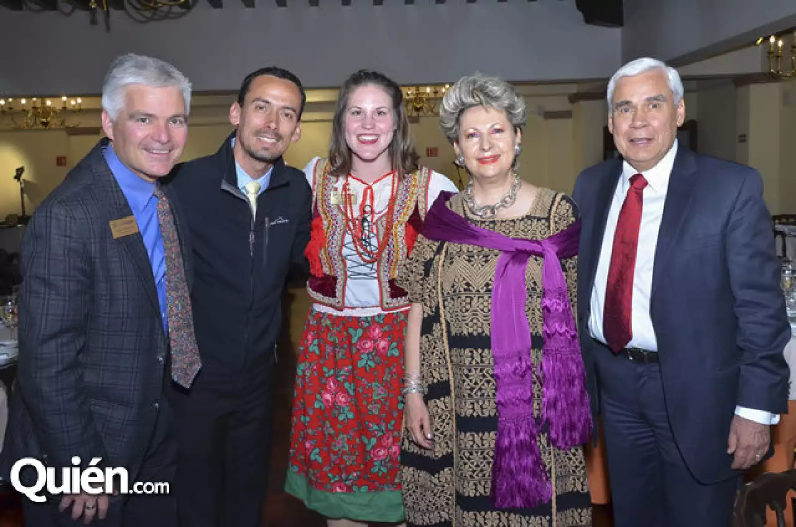 Mark Conzemius, Jaime González, Alicen Schade, Adriana Hinojosa y Antonio González
