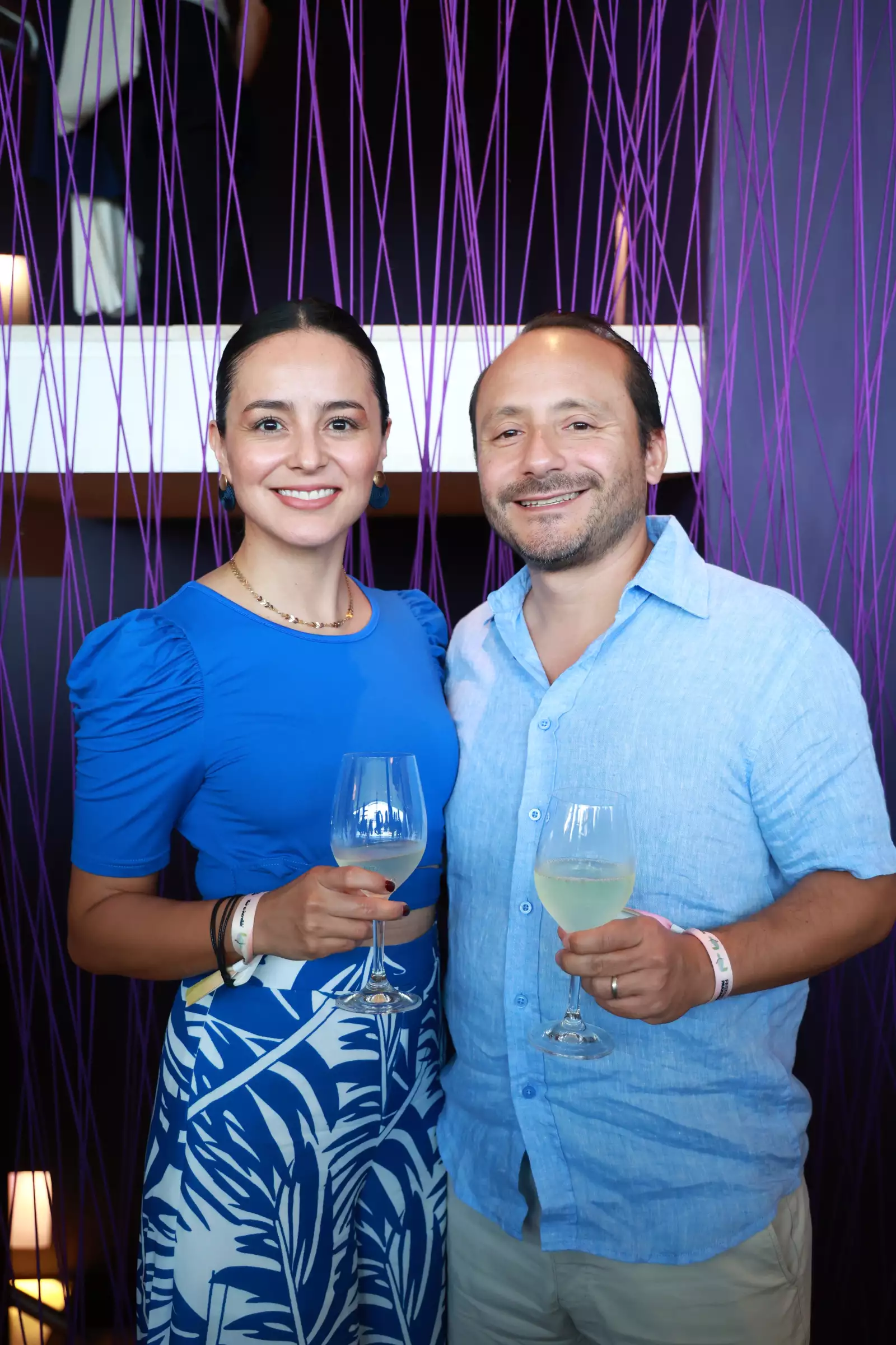 Angie García y  Arturo Orrin 