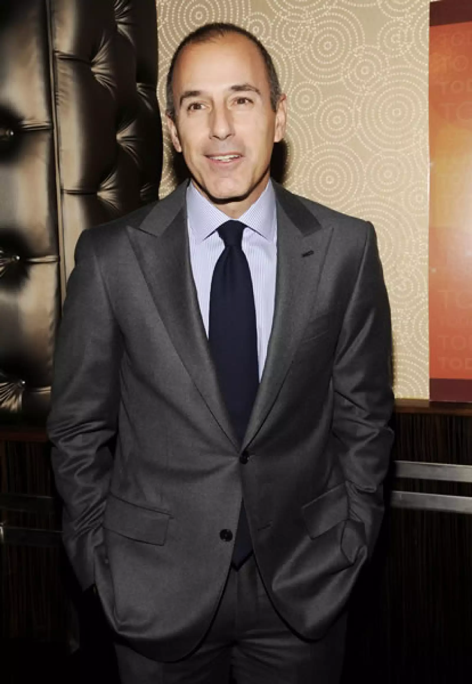 MATT LAUER. Conductor de Today Show.