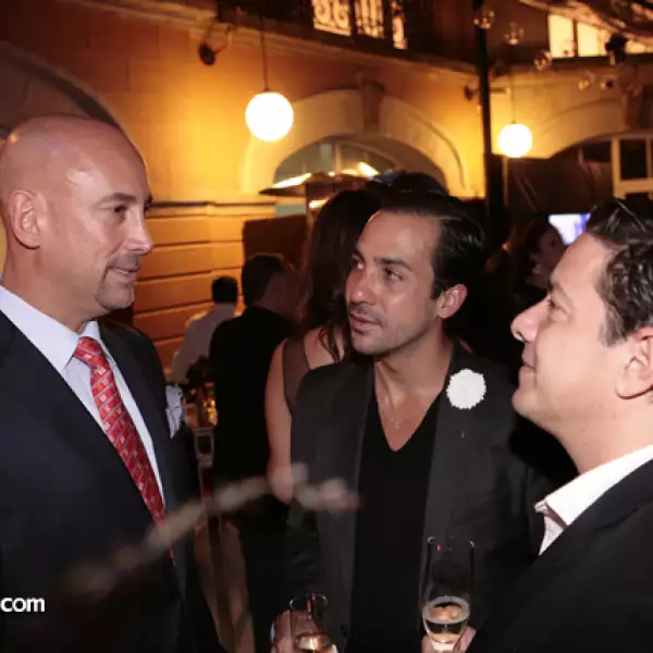 Roberto Torres, Alejandro Carlín y William Gaber