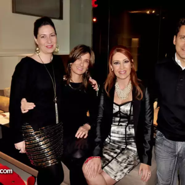 Guadalupe Rodríguez, Patricia Durán, Vicky Alanís y Manuel Antón