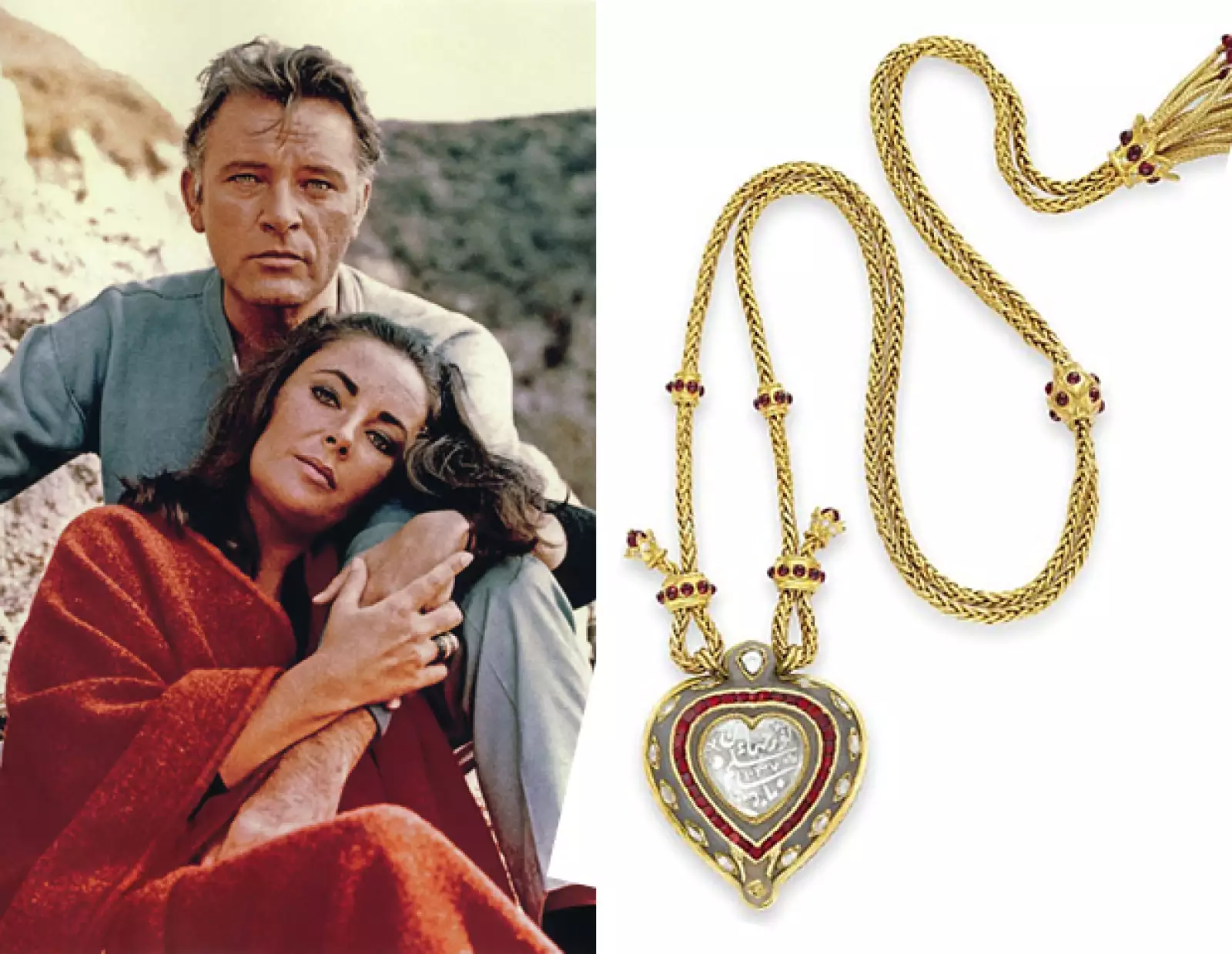 A pesar de que a Elizabeth Taylor le llovían los galanes sin duda alguna Richard Burton la sorprendió con un diamante que perteneció al emperador creador del Taj Mahal.