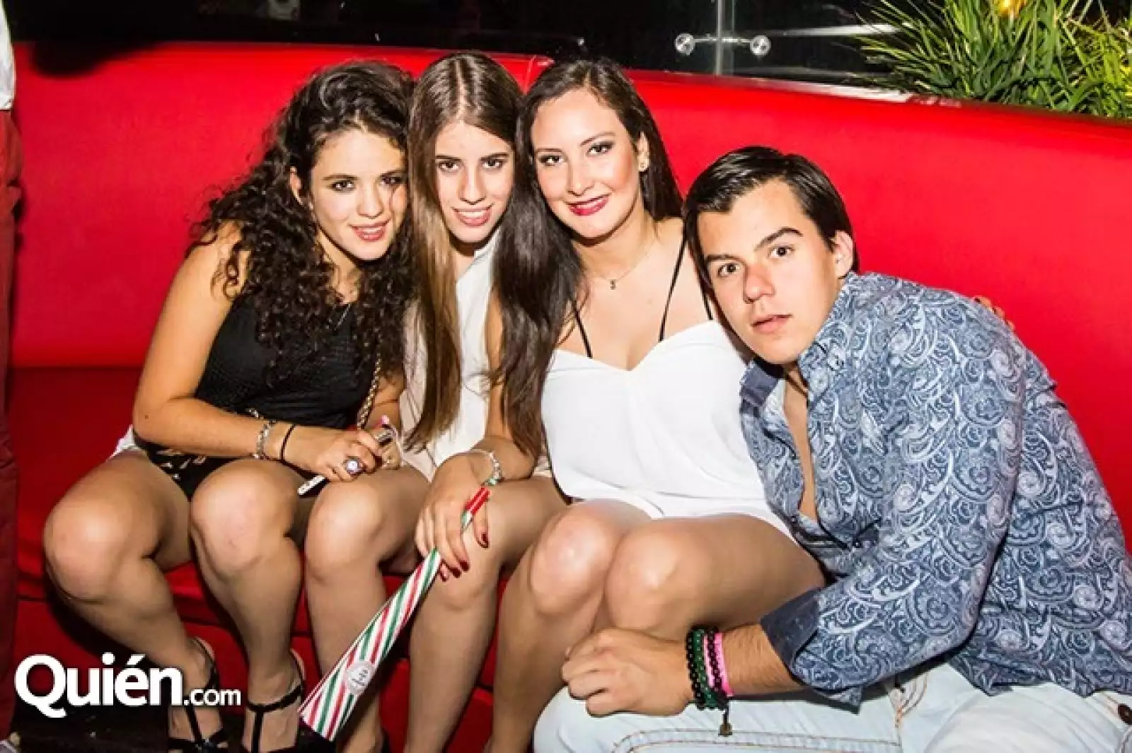 Ana Luisa San Román,Sofía San Román,Sofía Gil y Nano Esquivias