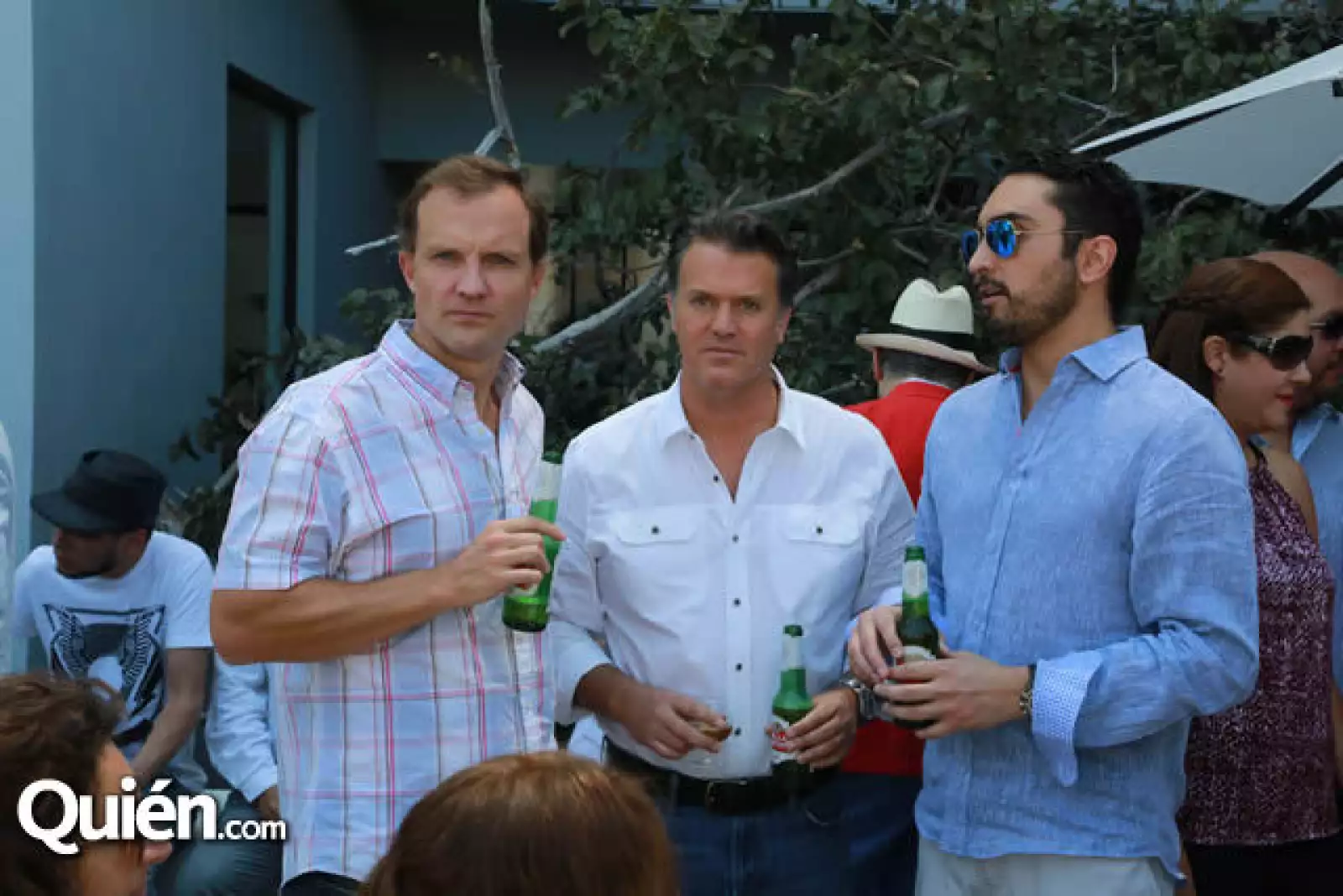 Carlos Romero,Enrique Gavica y Tomas Lange