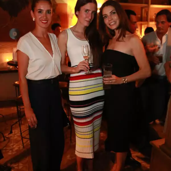 Inés López Quesada,Francesca Savini y Tesa Brockman