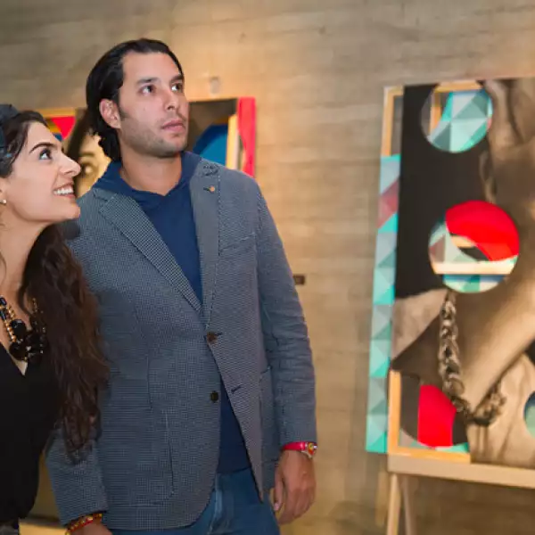 Farah Abud y Jorge Echenique