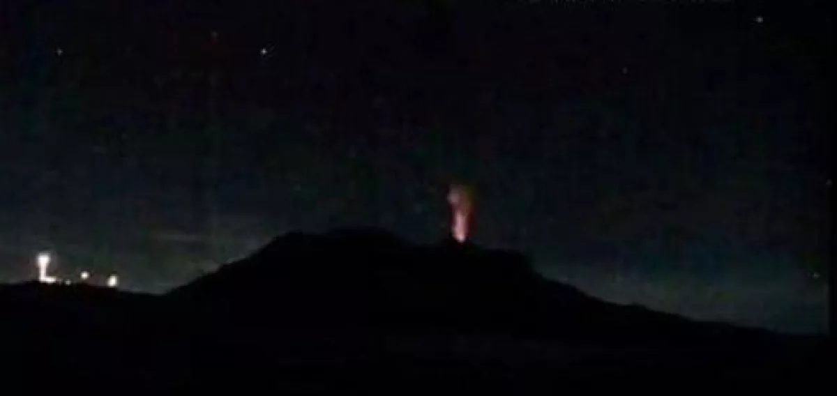Iztaccíhuatl erupción