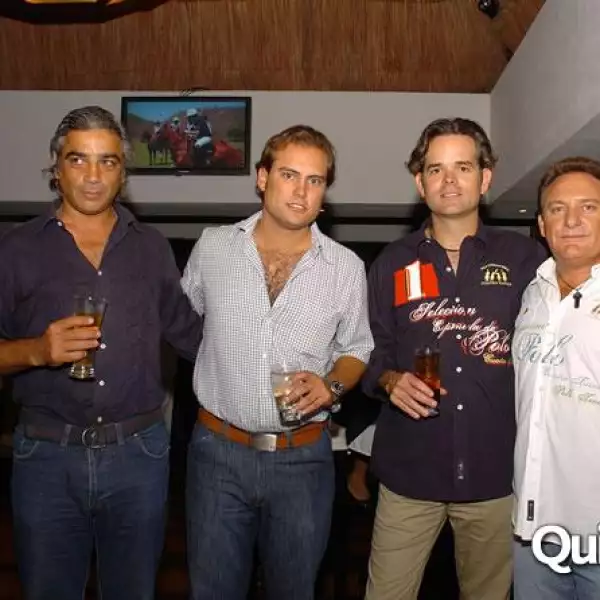 Cedric en presentación equipos de polo