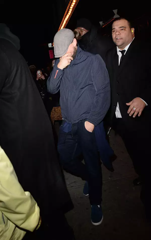 Al final, las celebs se fueron en autos diferentes.