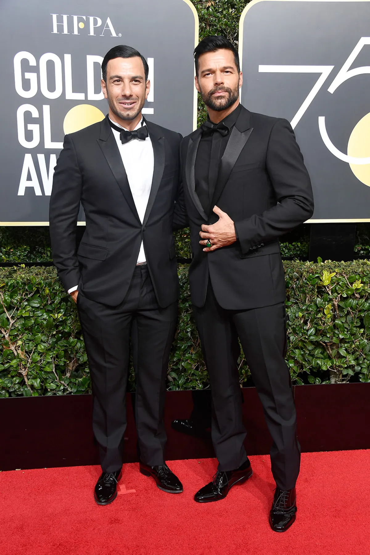 Ricky Martin y Jwan Yosef