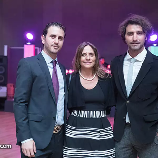 Jonathan Salomón, Esther Turquie y Alan Salomón