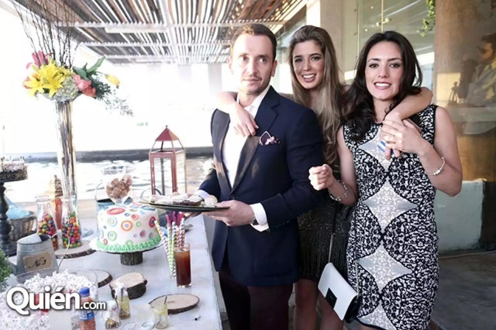 Patricio Quijano, Sofía López y María Herrera