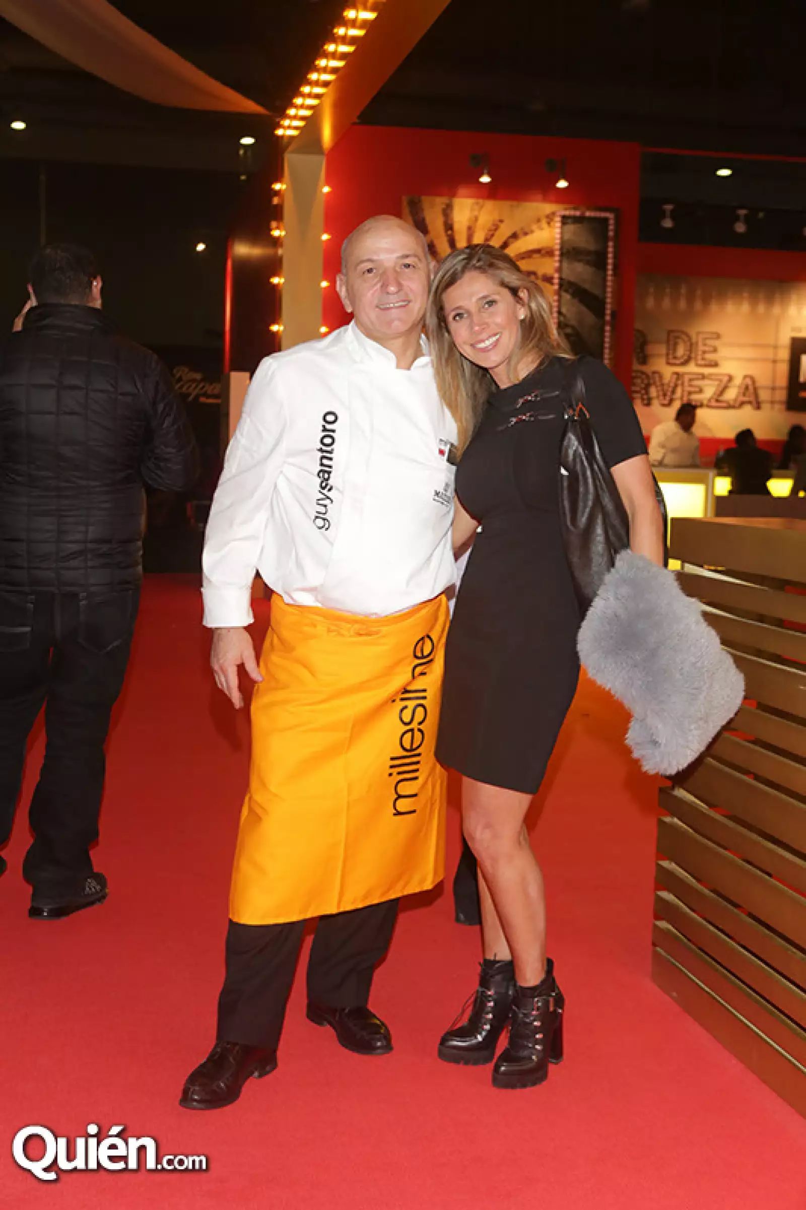 Guy Santoro y Ana Laura López