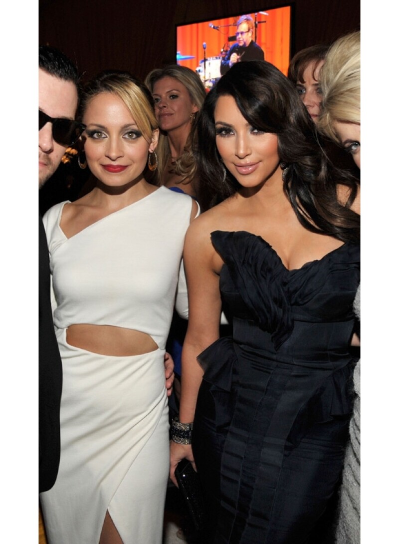 Nicole y Kim durante una entrega de premios en 2011.