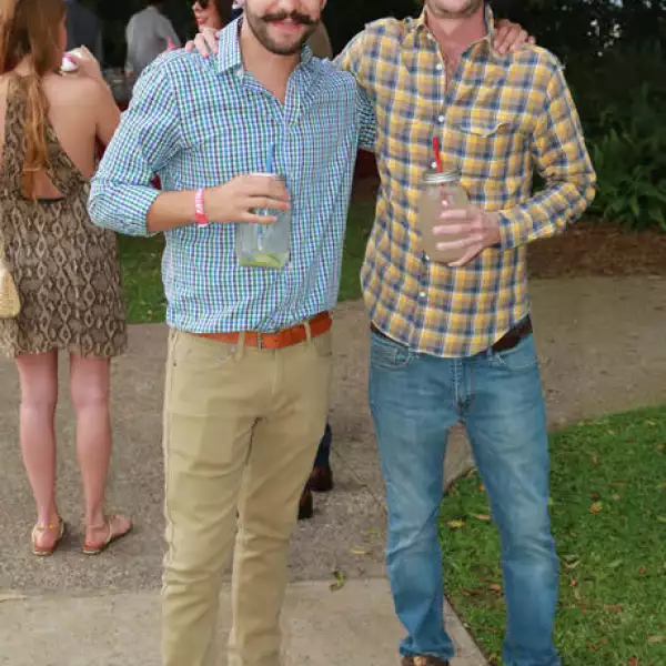 Chino Santana y Santiago Torres