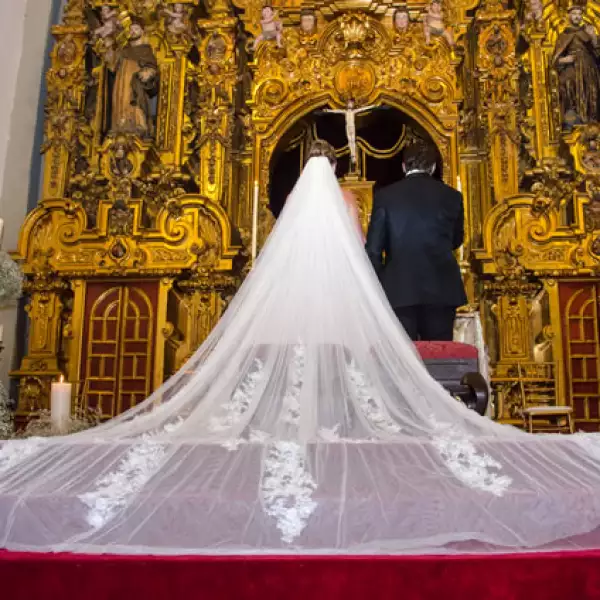 María Inés y Gustavo Guzmán se casaron el 7 de septiembre en la Ciudad de México.