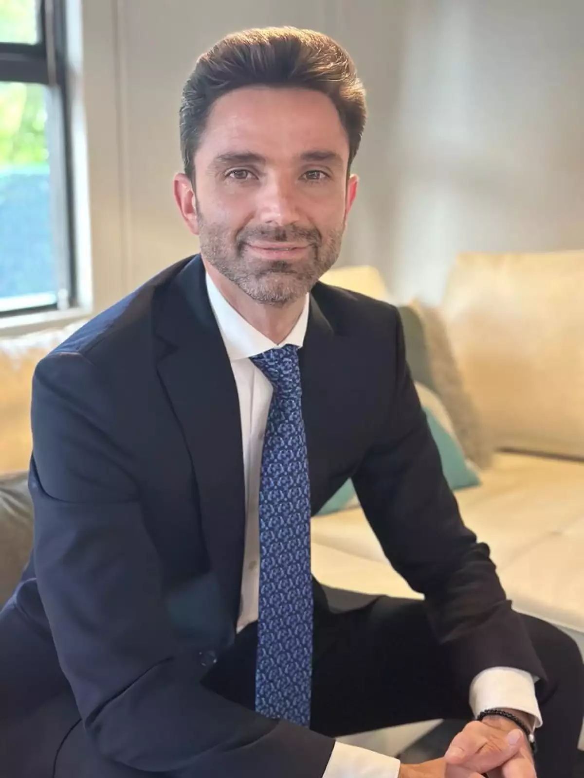  Rodrigo Abdala Dartigues, aspirante a la gubernatura de Puebla por Morena.  Foto: Cortesía 