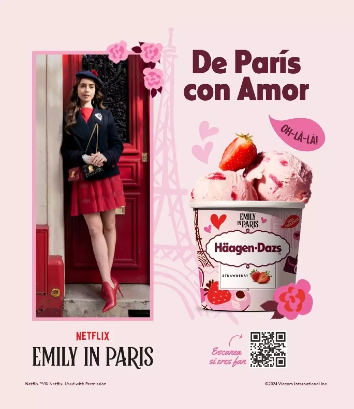 Häagen-Dazs 'Emily in Paris'