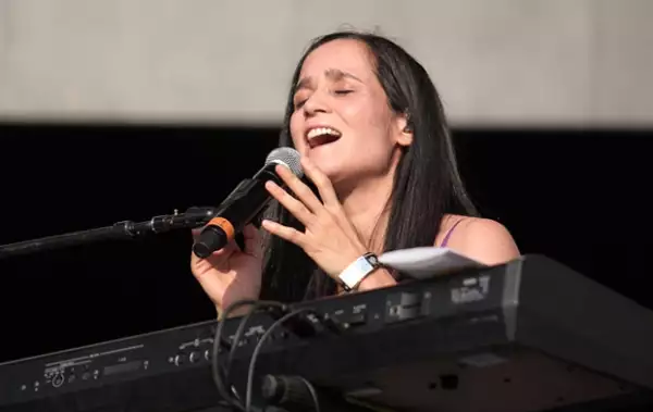 Julieta Venegas fue otra de las voces del festival.