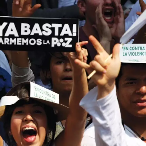 marcha estudiantes no violencia
