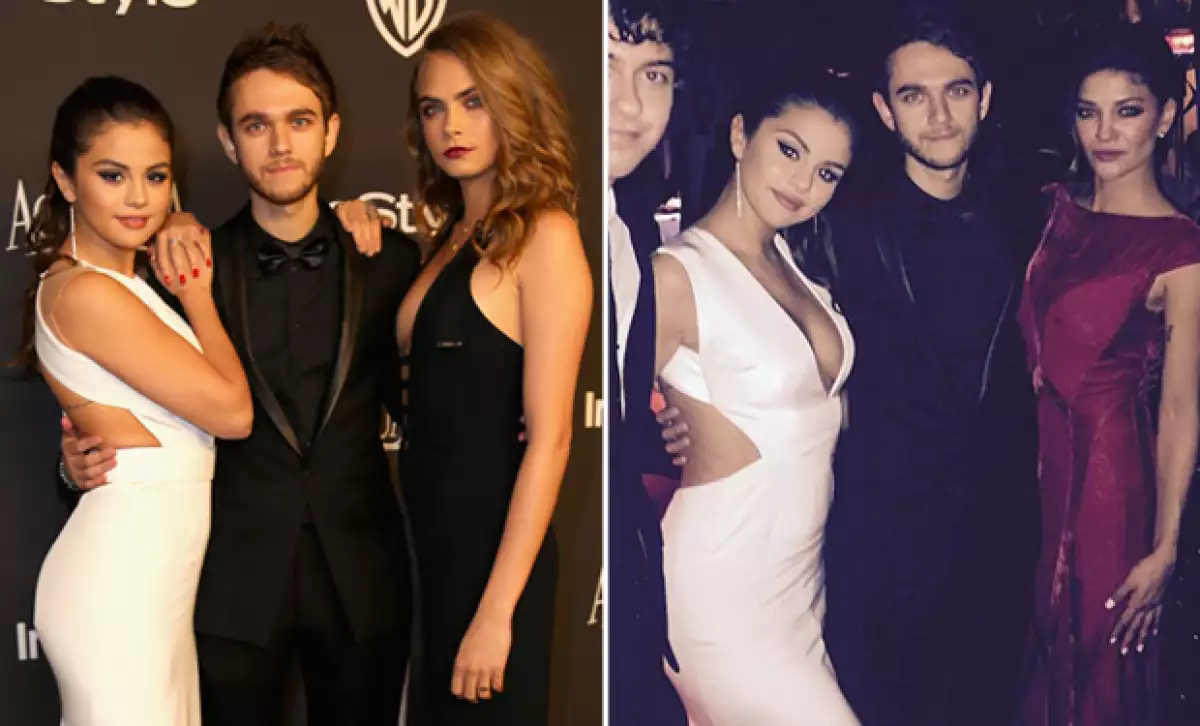 Selena se mostró en la cama y en poca ropa en una foto que Zedd subió a su Instagram. La cantante parece divertirse con sus pláticas con el dj ruso.