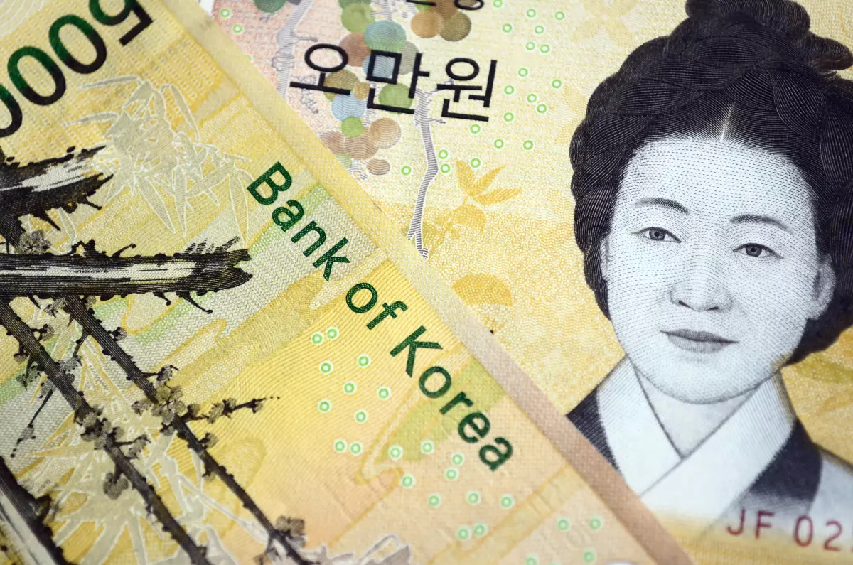 Corea del sur won