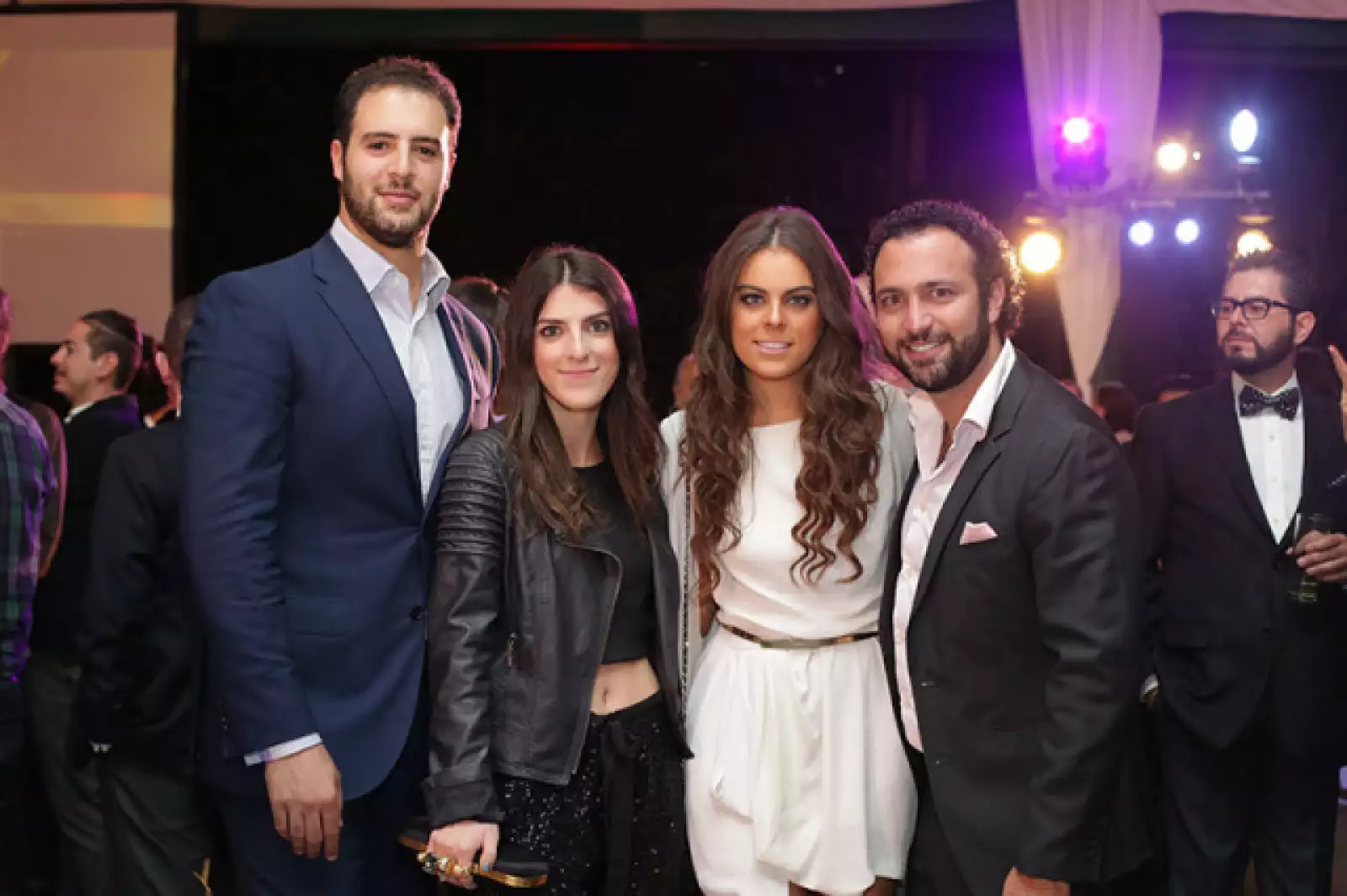 Elias Mizrahi,Michelle Sandler,Yael Sandler y Daniel Cohen