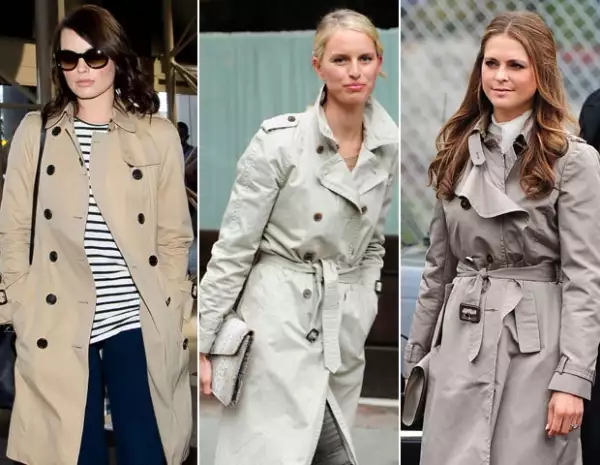 Margot Robbie, Karolina Kurkova y la princesa Madeleine de Suecia, son algunas de las celebs y royals que optan por usar un trench.