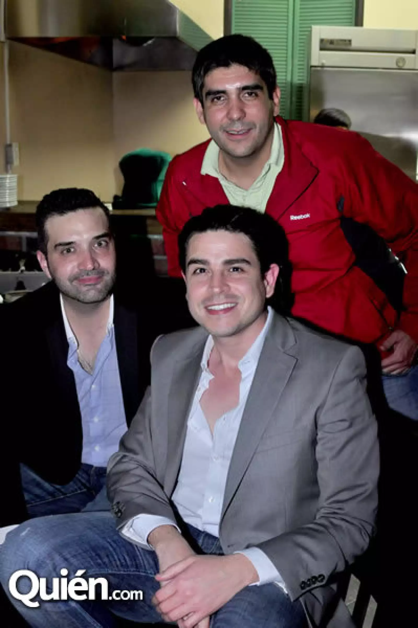 Enrique Vielledent, Edgar Larios y David Martínez-Soto