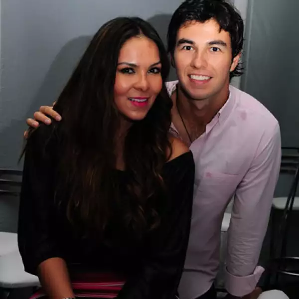 Paola Pérez y Checo Pérez
