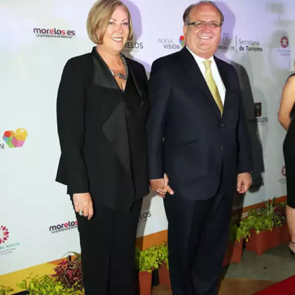 Elena Cepeda y Graco Ramírez