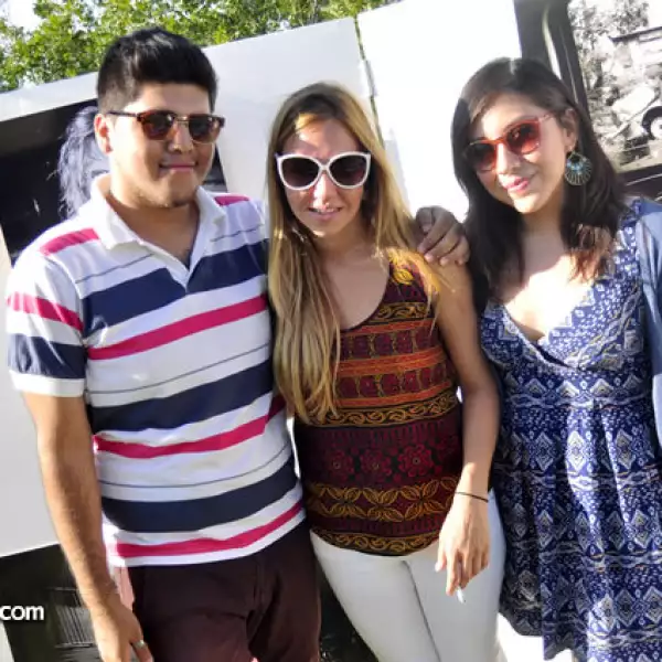 Juan José Ramos, Sofy Ayarzagoitia y Lucía Anaya