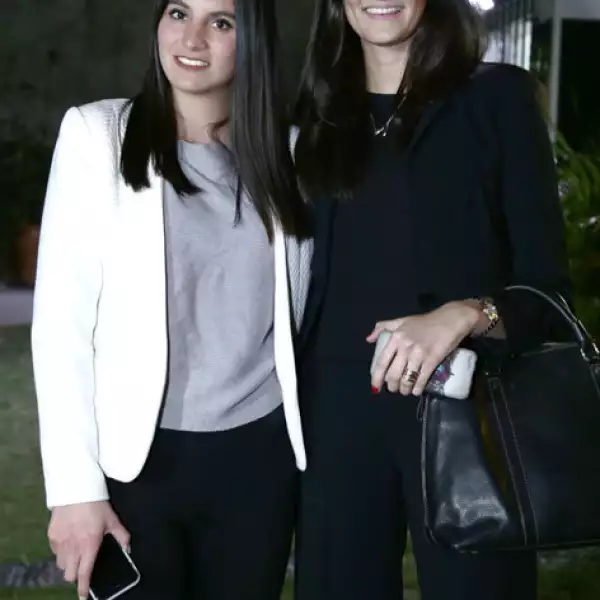 Lily Álvarez y María José Oropeza