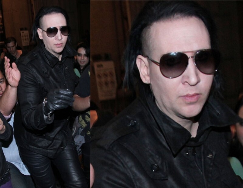 Marilyn Manson y su lado sensible en México