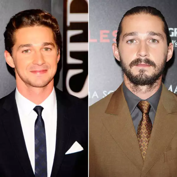Algunos fans no pueden creer que Shia Labeuf haya cambiado tanto de look en los últimos años.