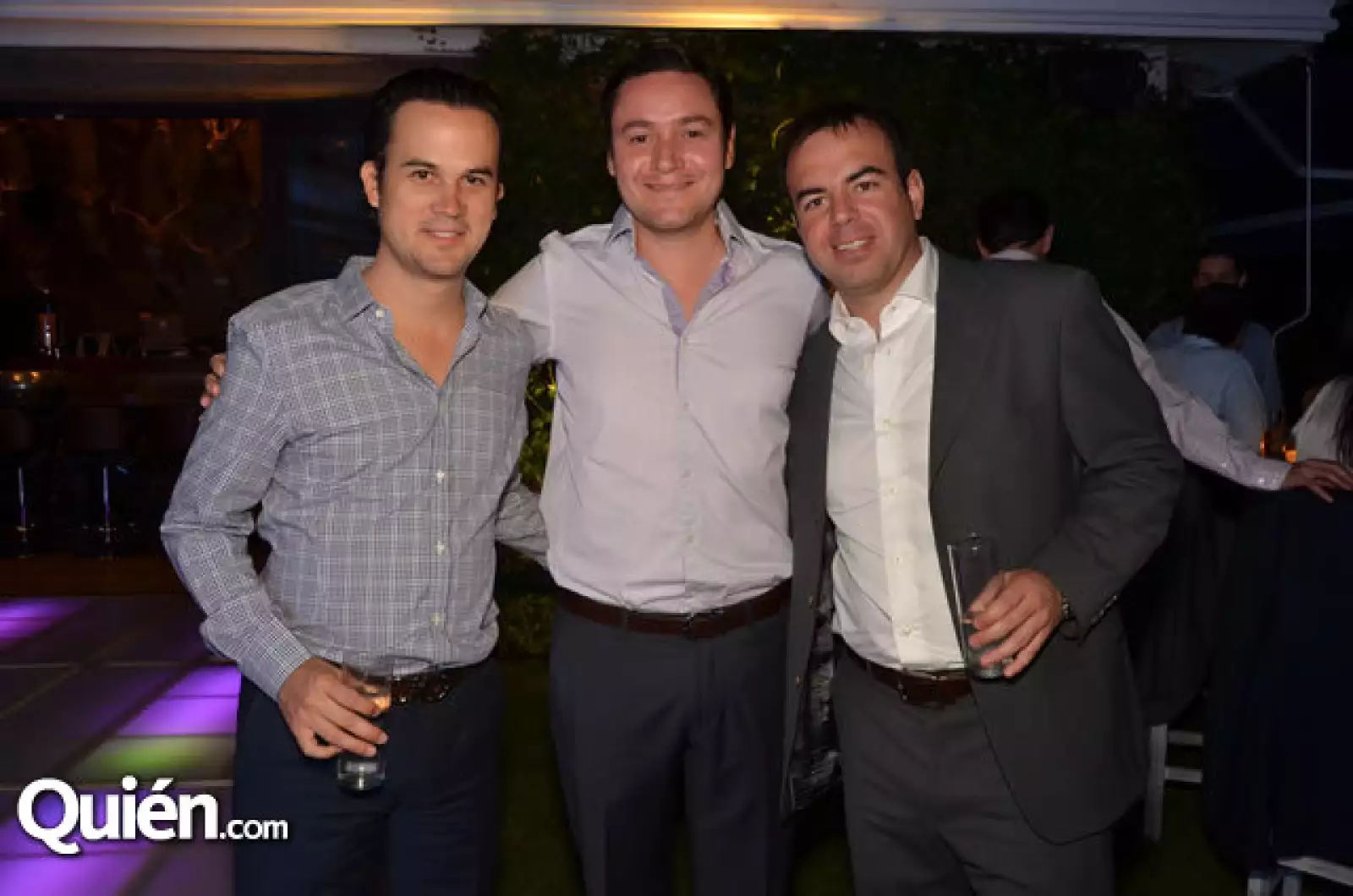 Felipe Martín del Campo, Armando Pablos y Ernesto Fregoso